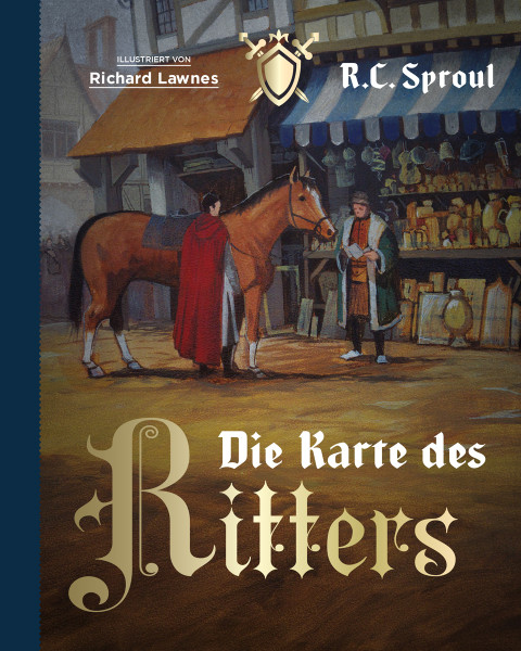 Buch Marktstand Pferd Ritter Mann