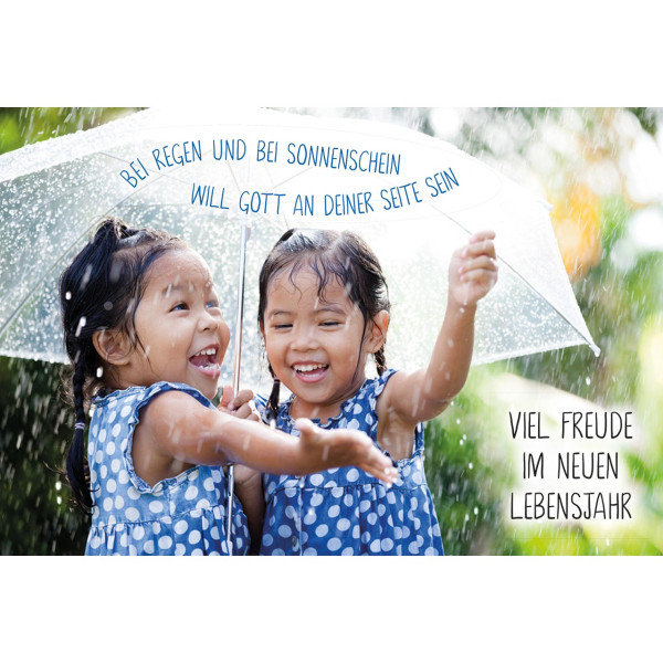 Kinder Mädchen Regenschirm