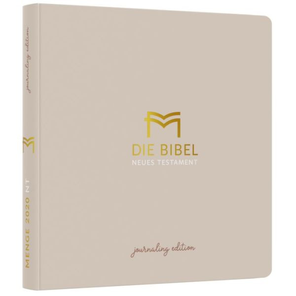 Menge-Bibel NT Journaling Edition (beige)