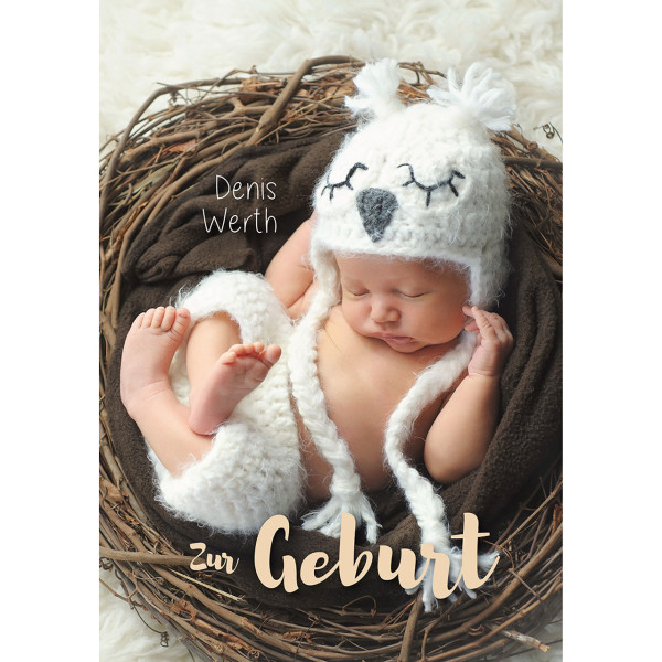 schlafendes Baby Nest Mütze