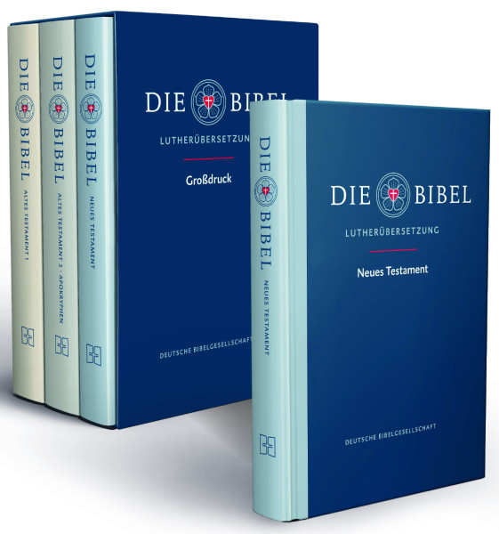 Lutherbibel - Großdruck NT + AT (3 Bände)