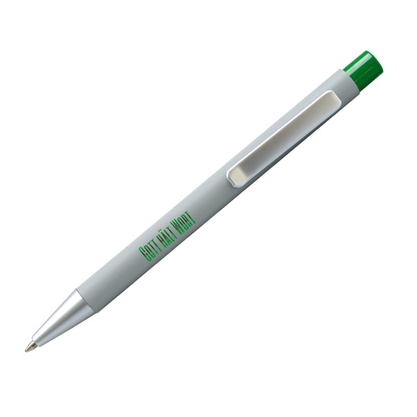 Kugelschreiber Grün Weiß