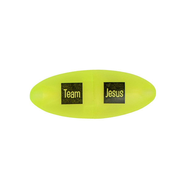 Mini-Textmarker 'Team Jesus' neon-gelb